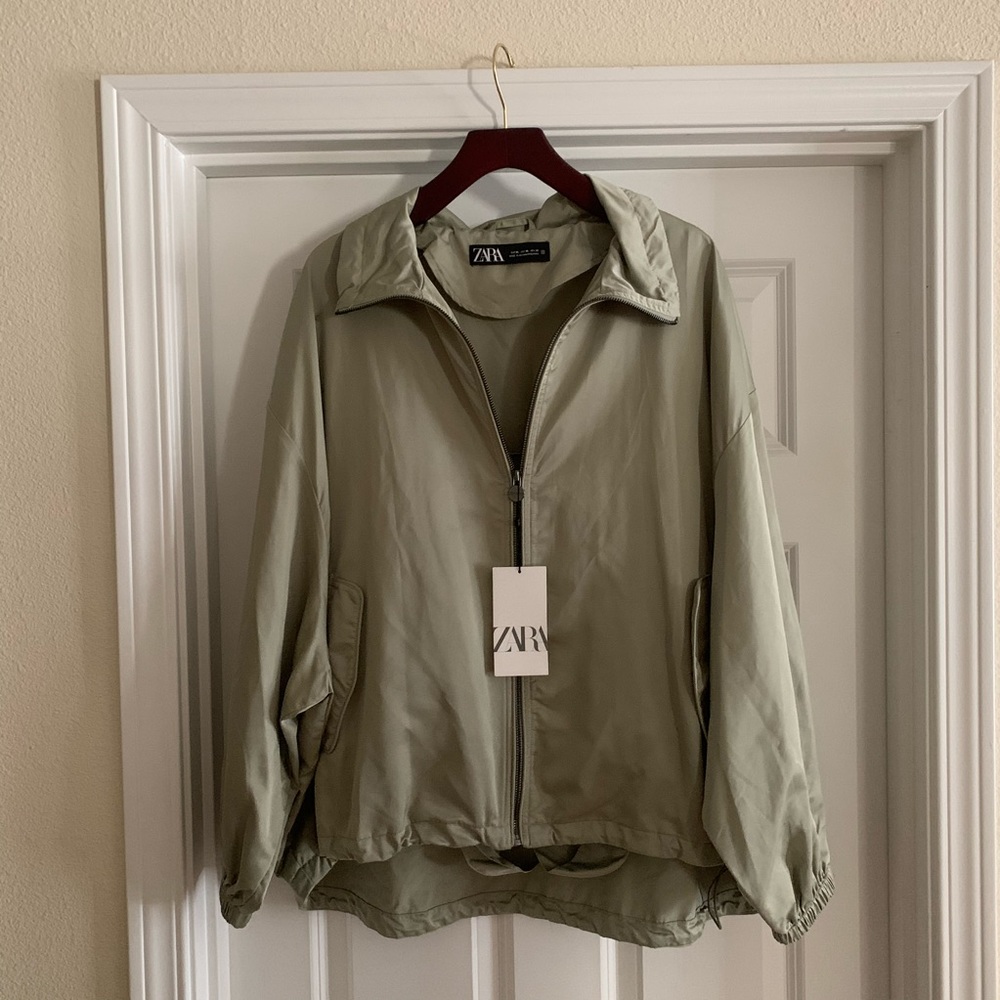 Zara Lightweight Oversized Jacket.